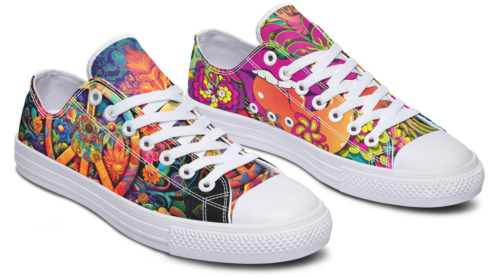 Summer Of Love Low Tops - Offbeat Sweetie
