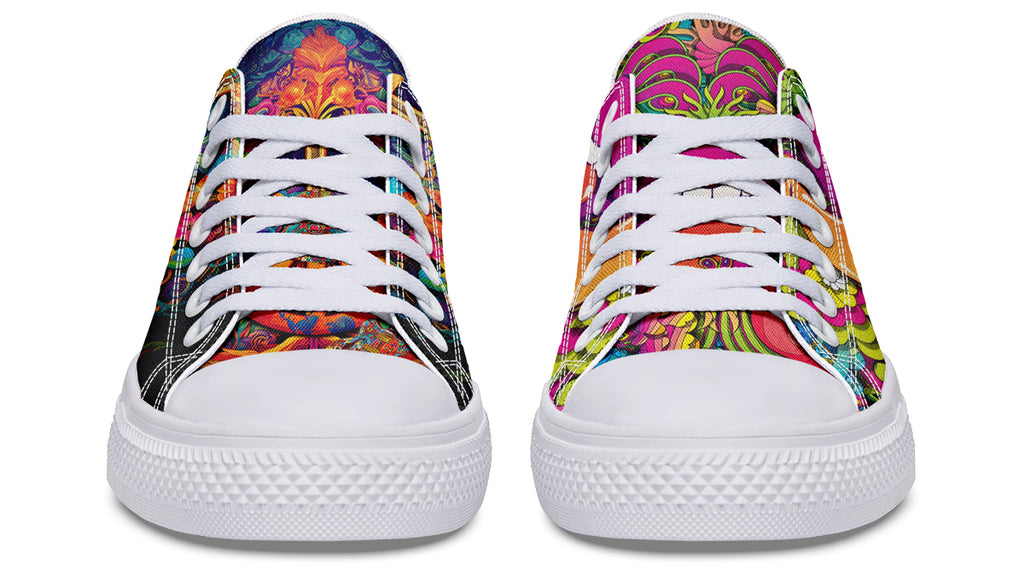 Summer Of Love Low Tops - Offbeat Sweetie