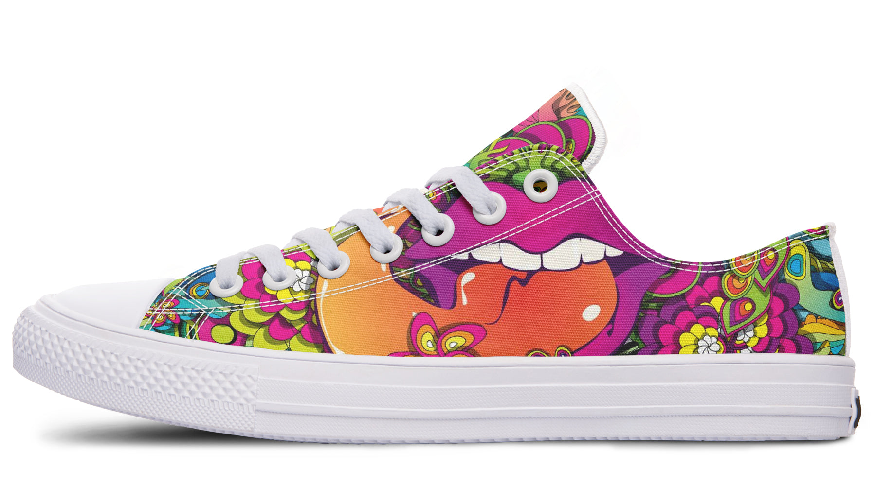 Summer Of Love Low Tops - Offbeat Sweetie