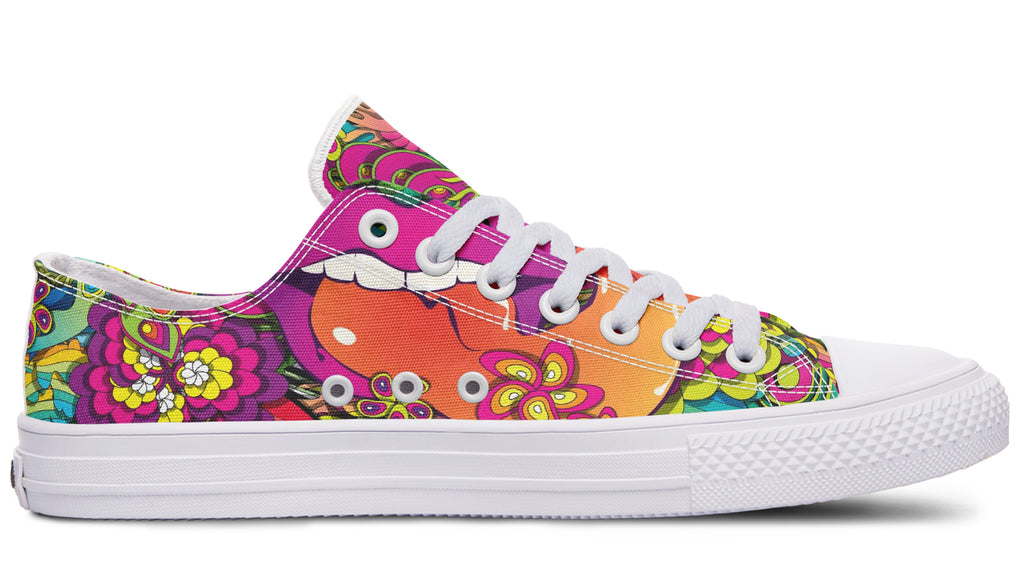 Summer Of Love Low Tops - Offbeat Sweetie