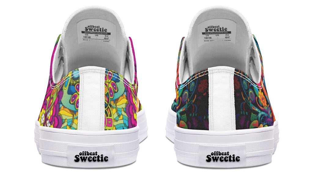 Summer Of Love Low Tops - Offbeat Sweetie