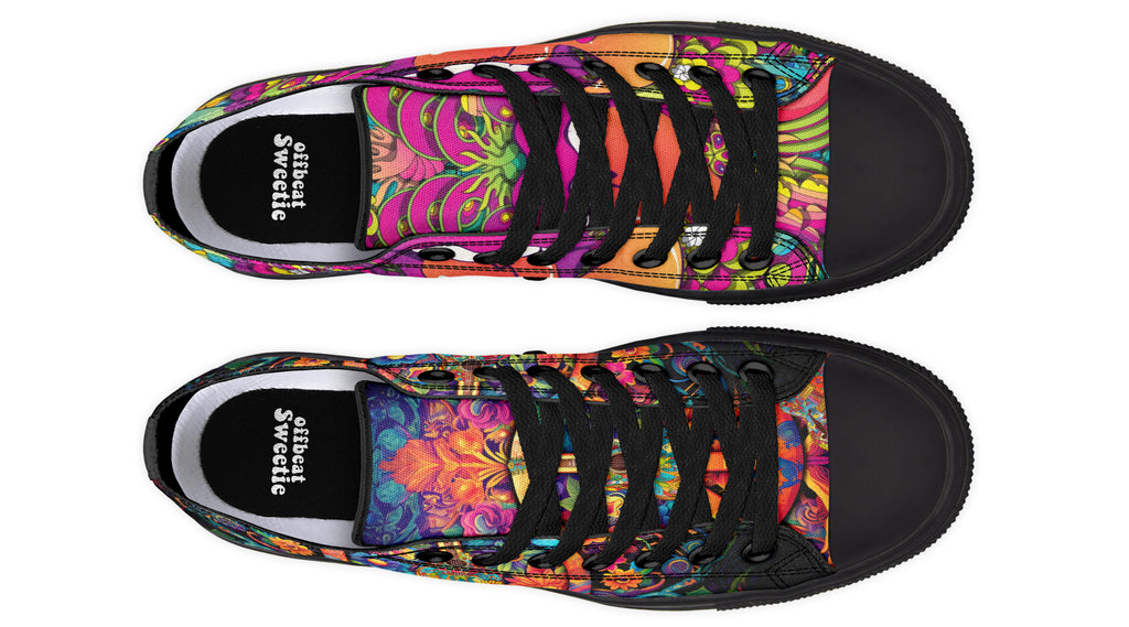 Summer Of Love Low Tops - Offbeat Sweetie
