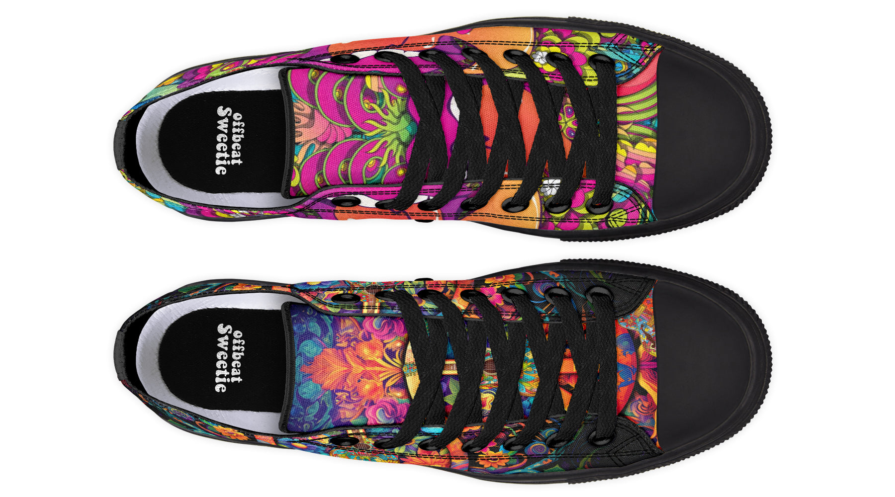 Summer Of Love Low Tops - Offbeat Sweetie
