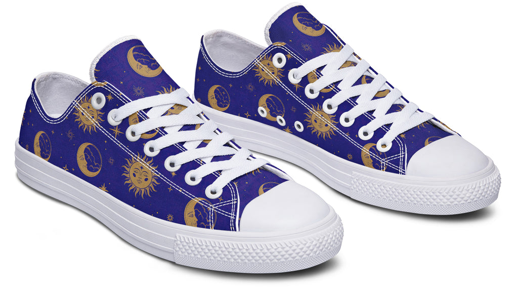 Sun Moon And Stars Low Tops