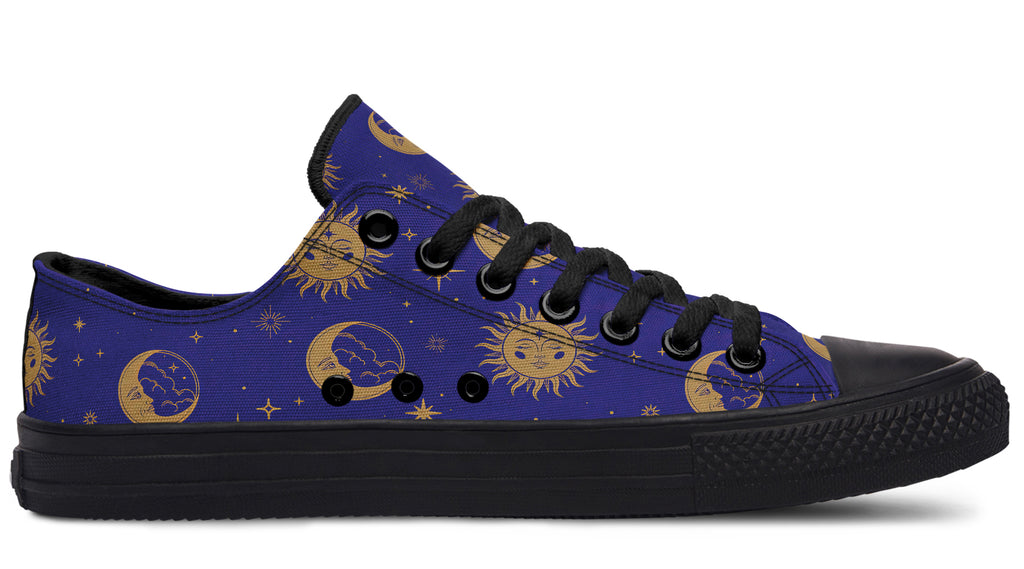 Sun Moon And Stars Low Tops