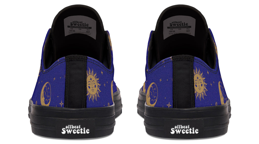 Sun Moon And Stars Low Tops