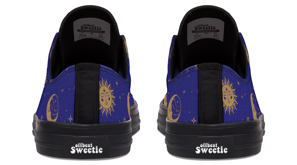 Sun Moon And Stars Low Tops