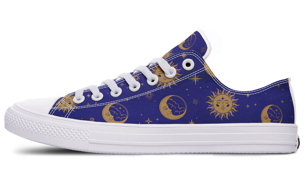 Sun Moon And Stars Low Tops