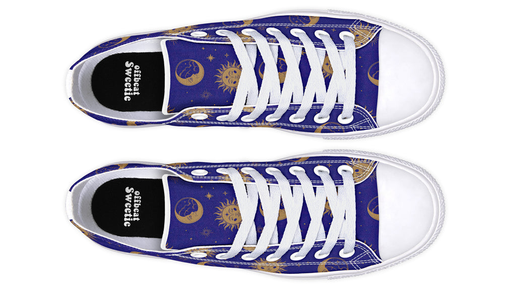 Sun Moon And Stars Low Tops