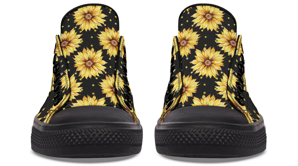 Sunflowers Low Tops (Wide)