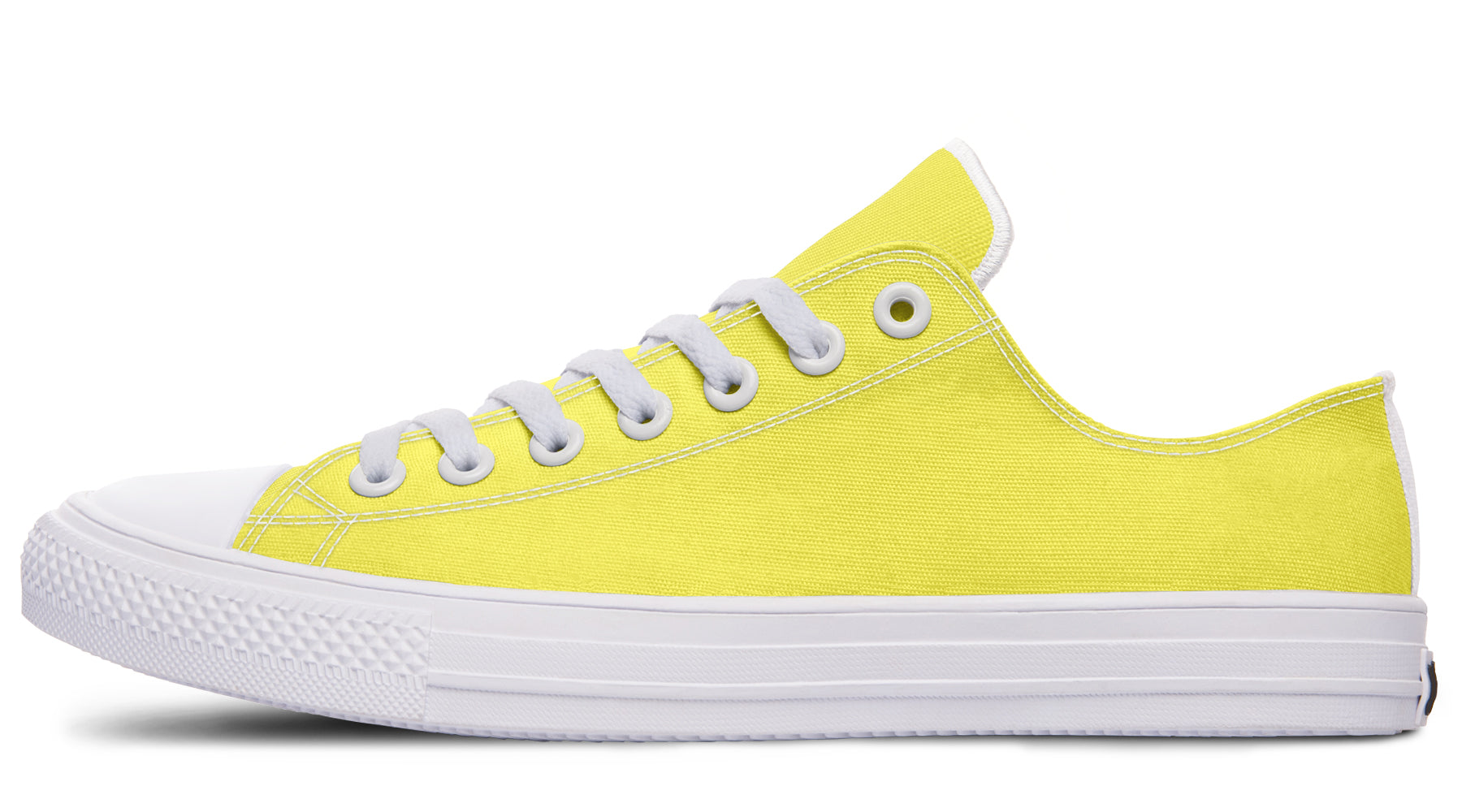 Sunny Yellow Low Tops - Offbeat Sweetie