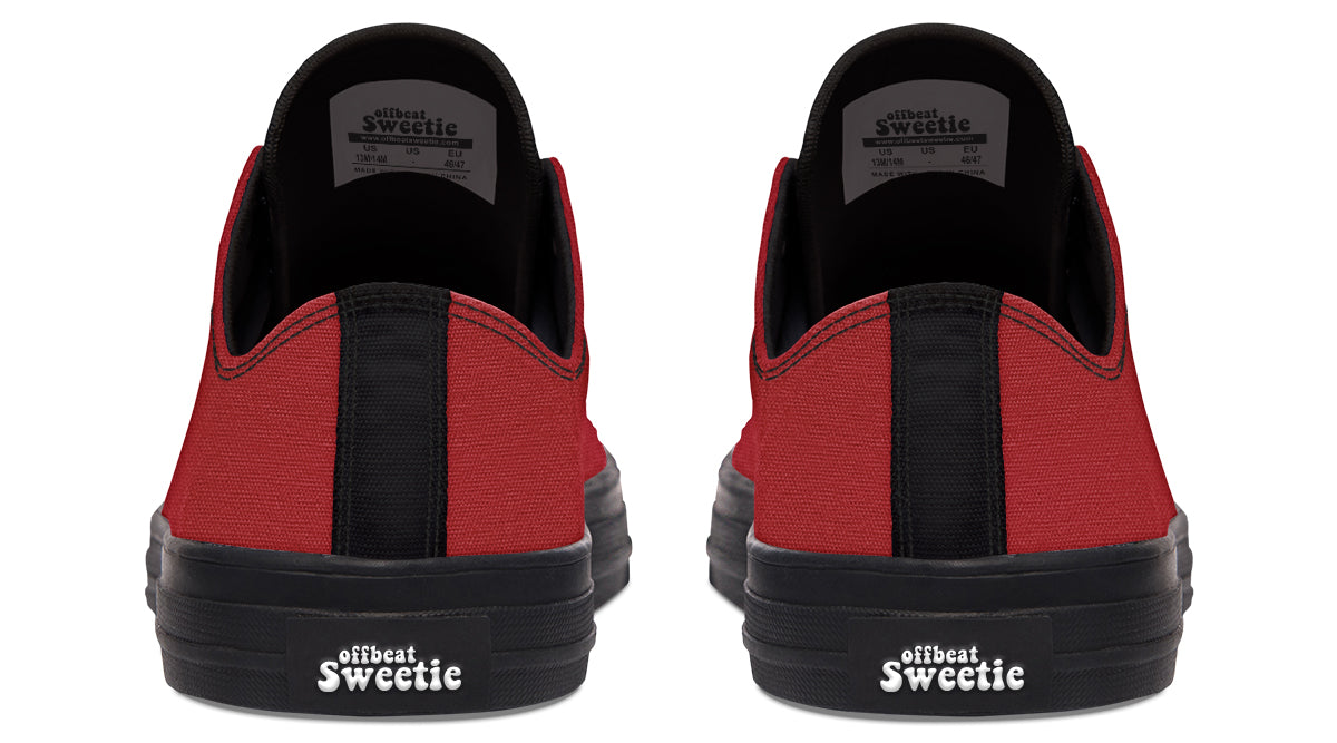Toffee Apple Low Tops (Wide)