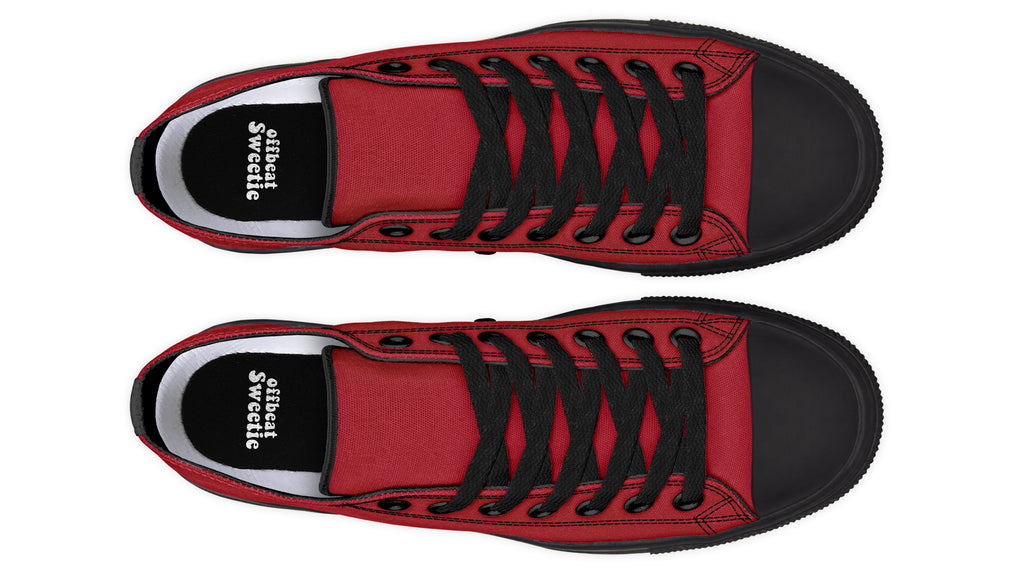 Toffee Apple Low Tops (Wide)