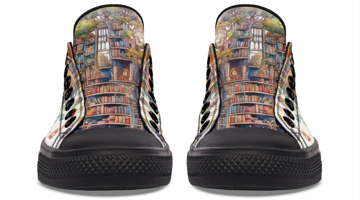 Tree Library Low Tops (Wide)
