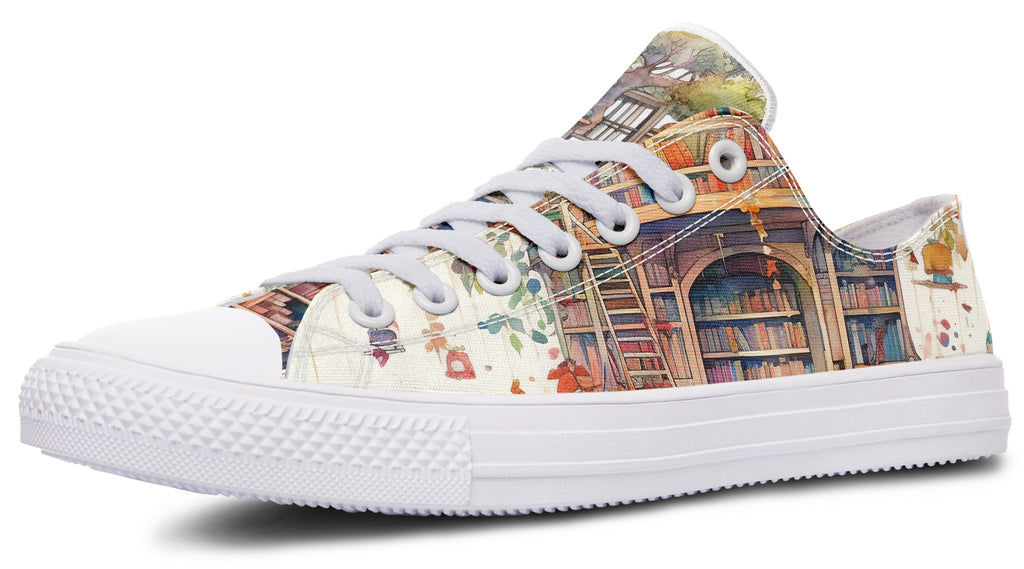 Tree Library Low Tops (Wide)