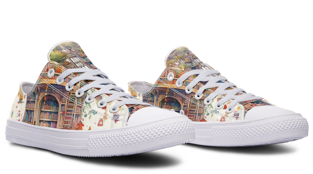 Tree Library Low Tops (Wide)
