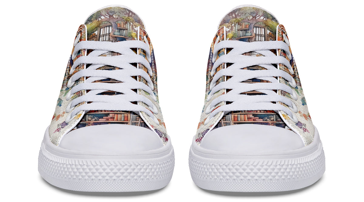 Tree Library Low Tops (Wide)