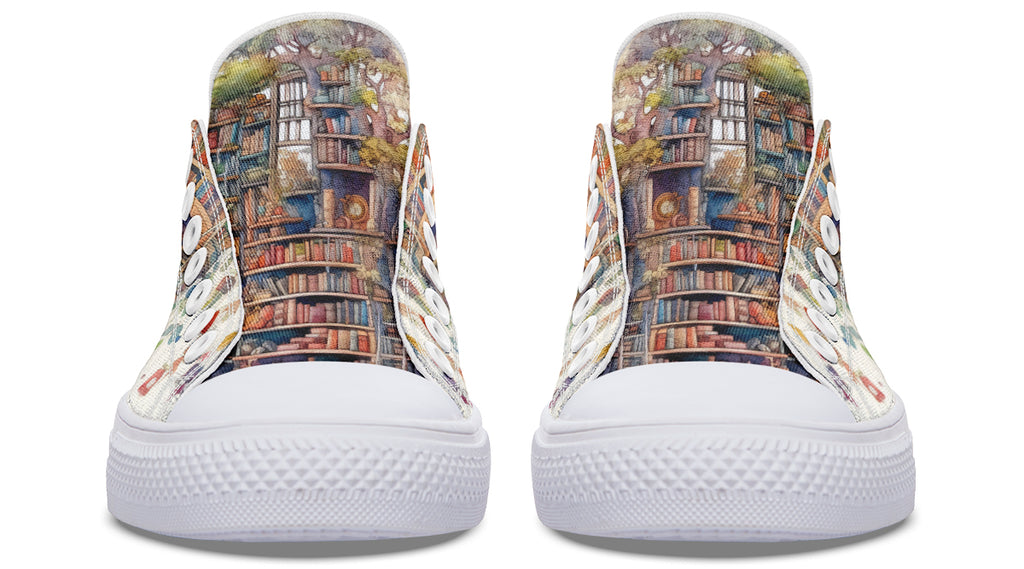 Tree Library Low Tops (Wide)