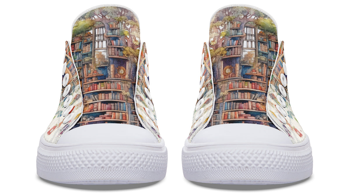 Tree Library Low Tops (Wide)