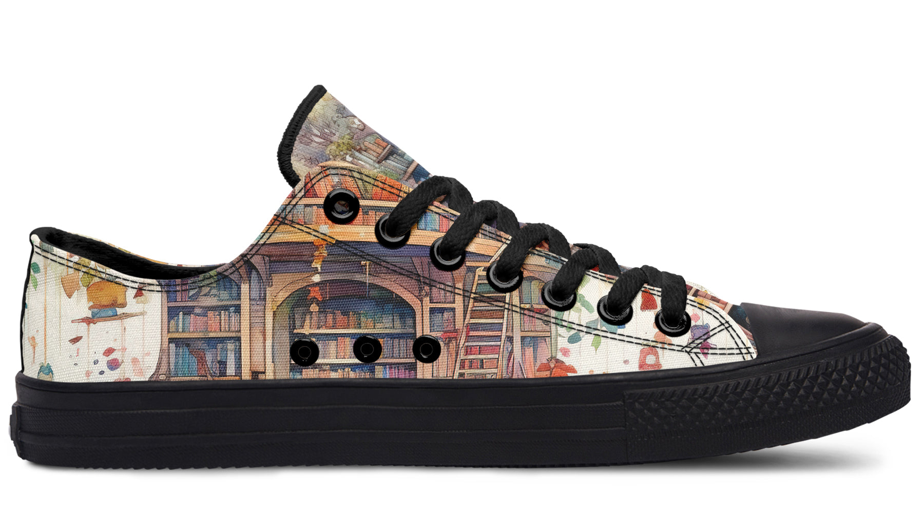 Tree Library Low Tops (Wide)