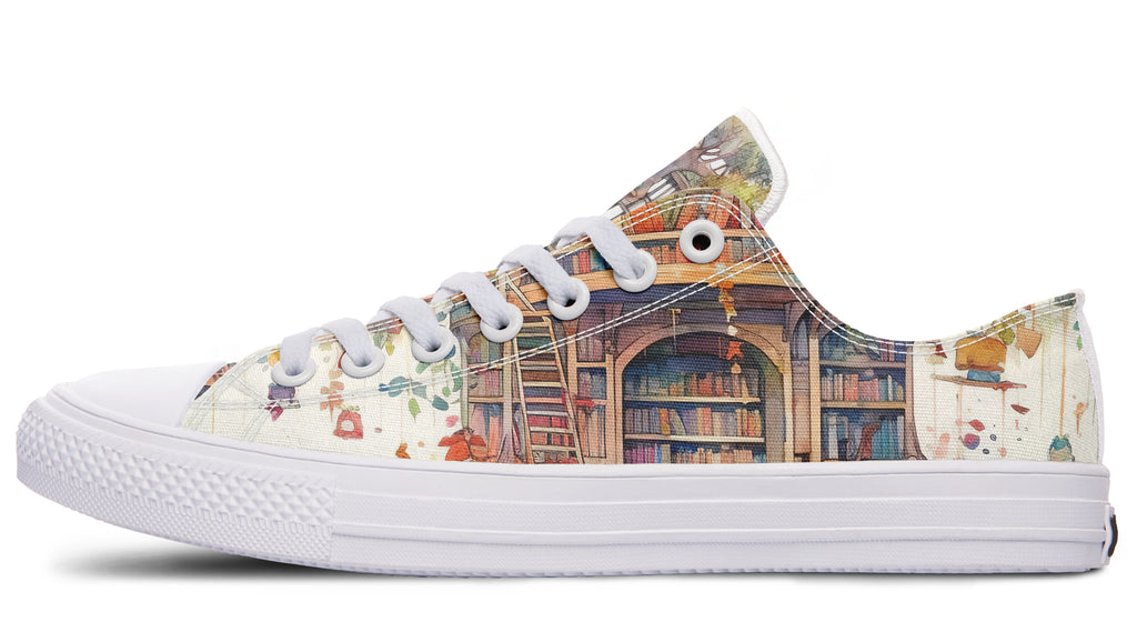 Tree Library Low Tops (Wide)
