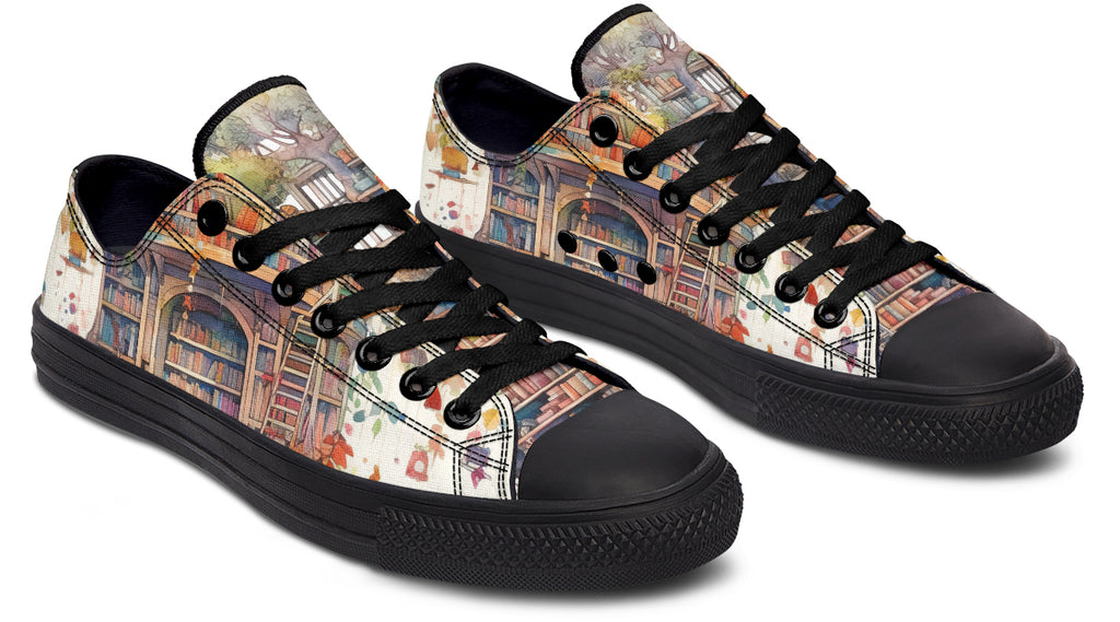Tree Library Low Tops - Offbeat Sweetie