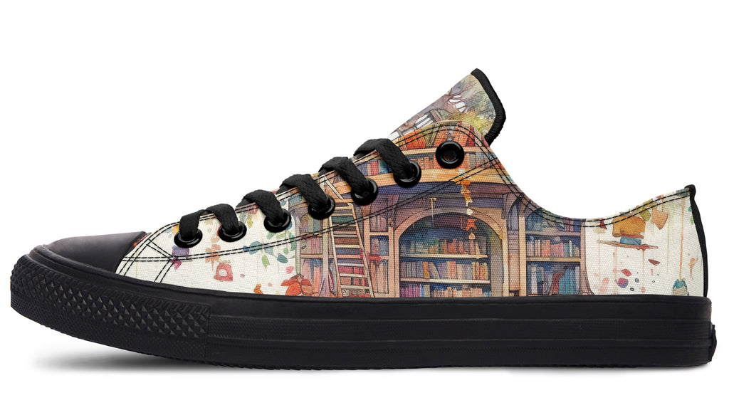 Tree Library Low Tops - Offbeat Sweetie