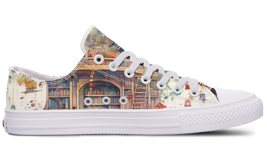 Tree Library Low Tops - Offbeat Sweetie
