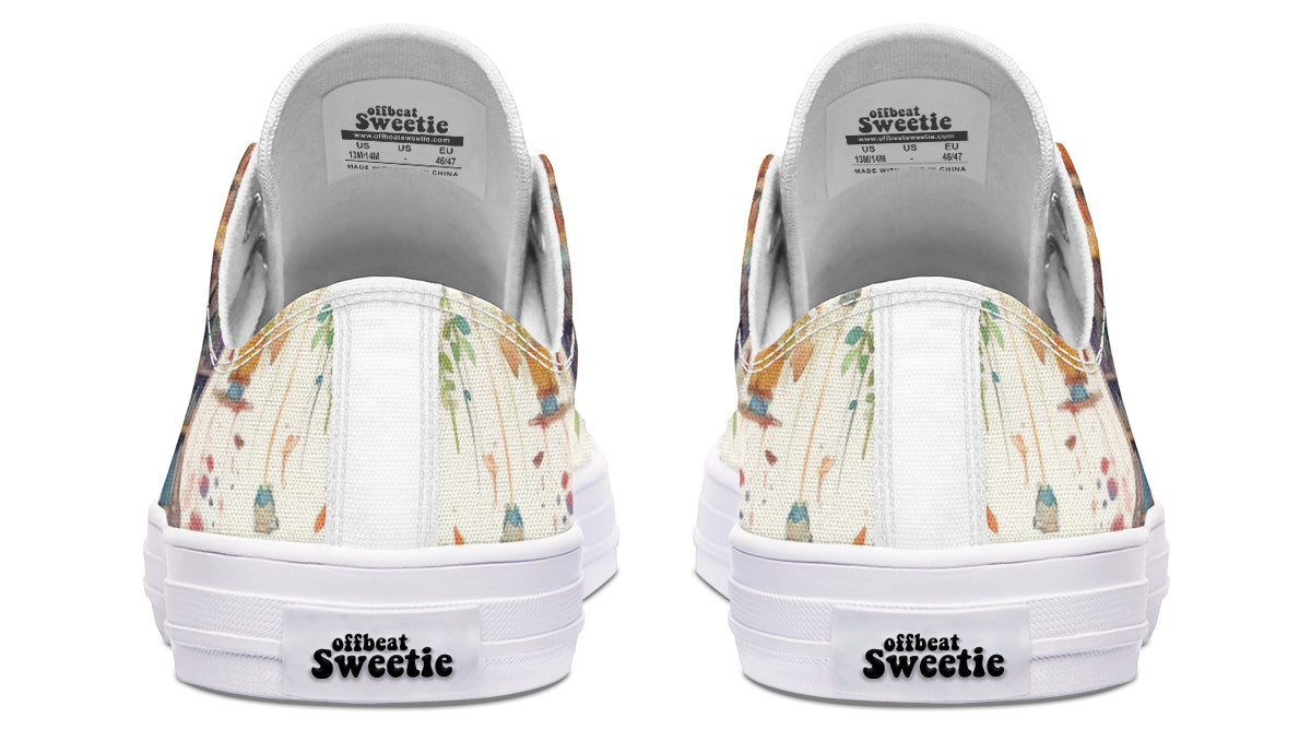 Tree Library Low Tops - Offbeat Sweetie