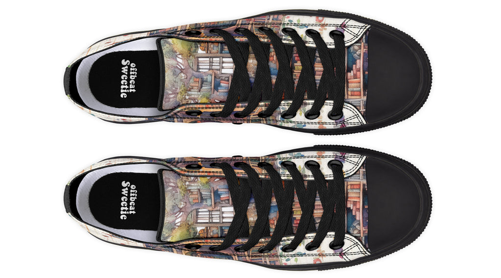 Tree Library Low Tops - Offbeat Sweetie