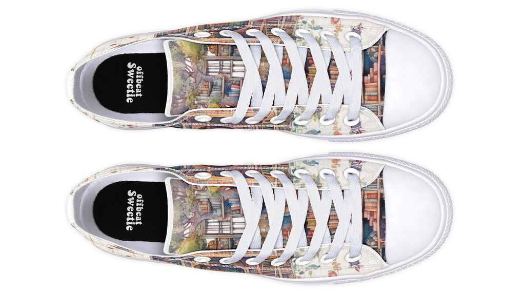 Tree Library Low Tops - Offbeat Sweetie