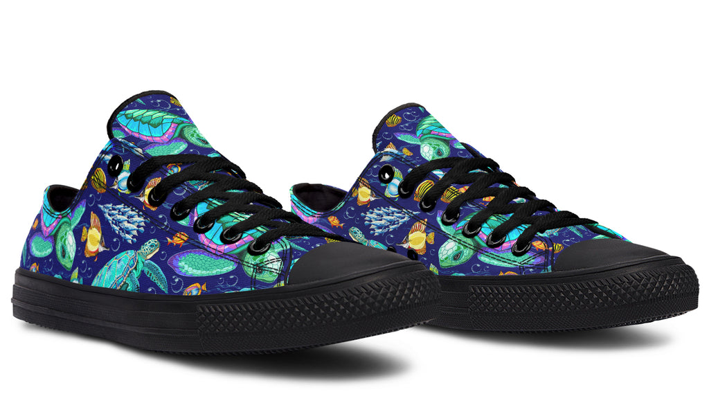 Turtle Tide Low Tops (Wide)
