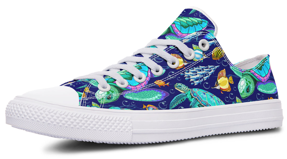 Turtle Tide Low Tops (Wide)