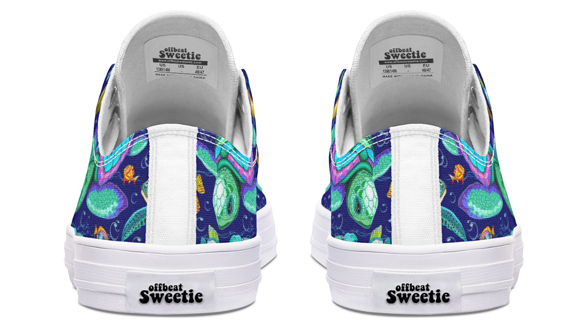 Turtle Tide Low Tops (Wide)