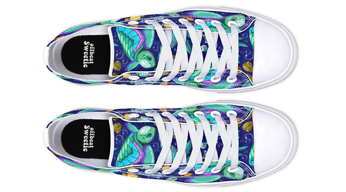 Turtle Tide Low Tops (Wide)
