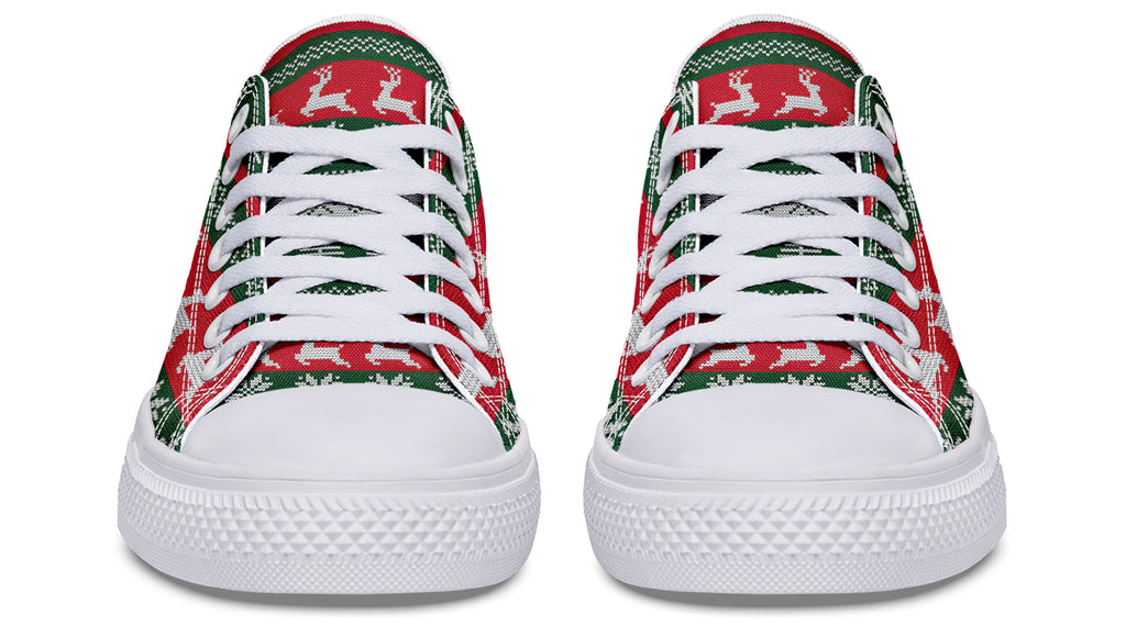 Ugly Christmas Low Tops Offbeat Sweetie