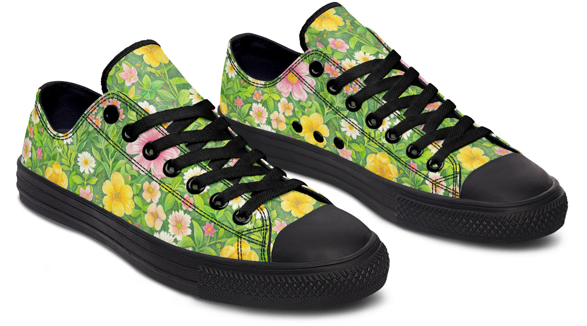 Wildflowers Low Tops (Wide)