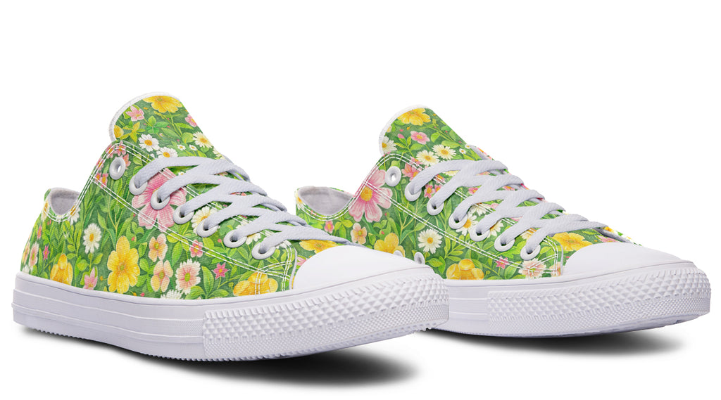 Wildflowers Low Tops (Wide)