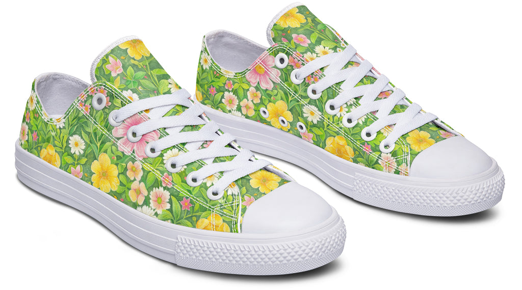 Wildflowers Low Tops (Wide)