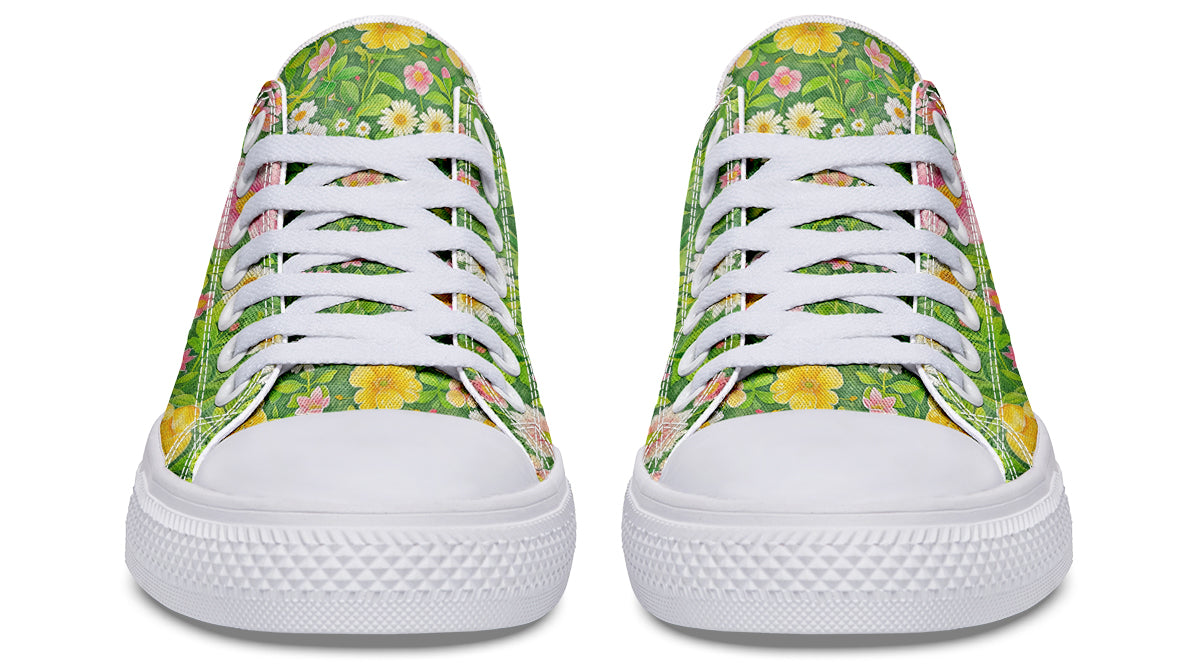 Wildflowers Low Tops (Wide)