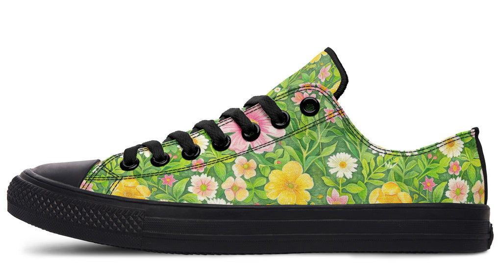 Wildflowers Low Tops (Wide)
