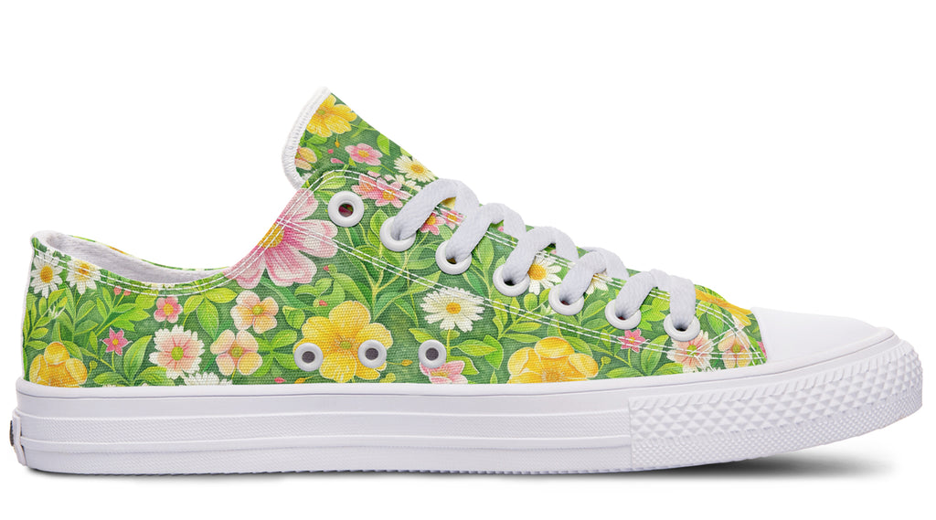 Wildflowers Low Tops (Wide)