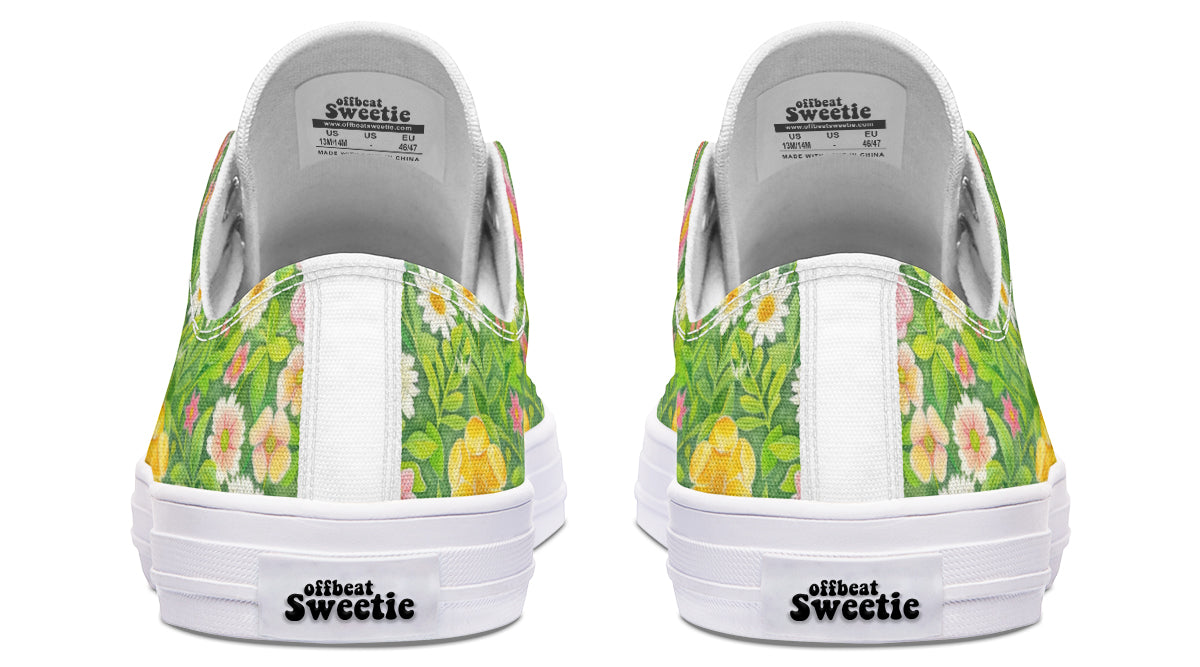 Wildflowers Low Tops (Wide)