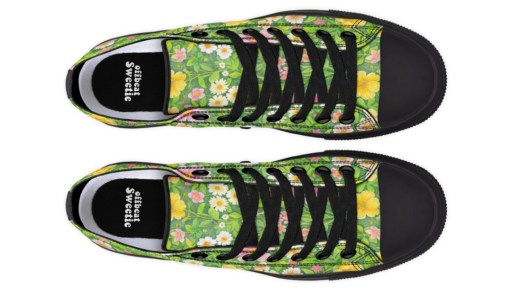 Wildflowers Low Tops (Wide)