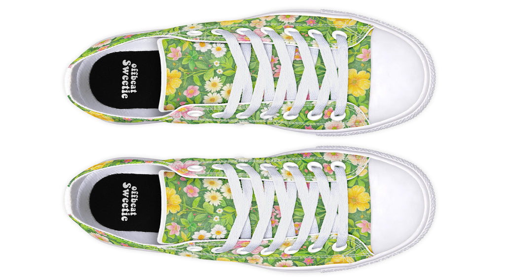 Wildflowers Low Tops (Wide)