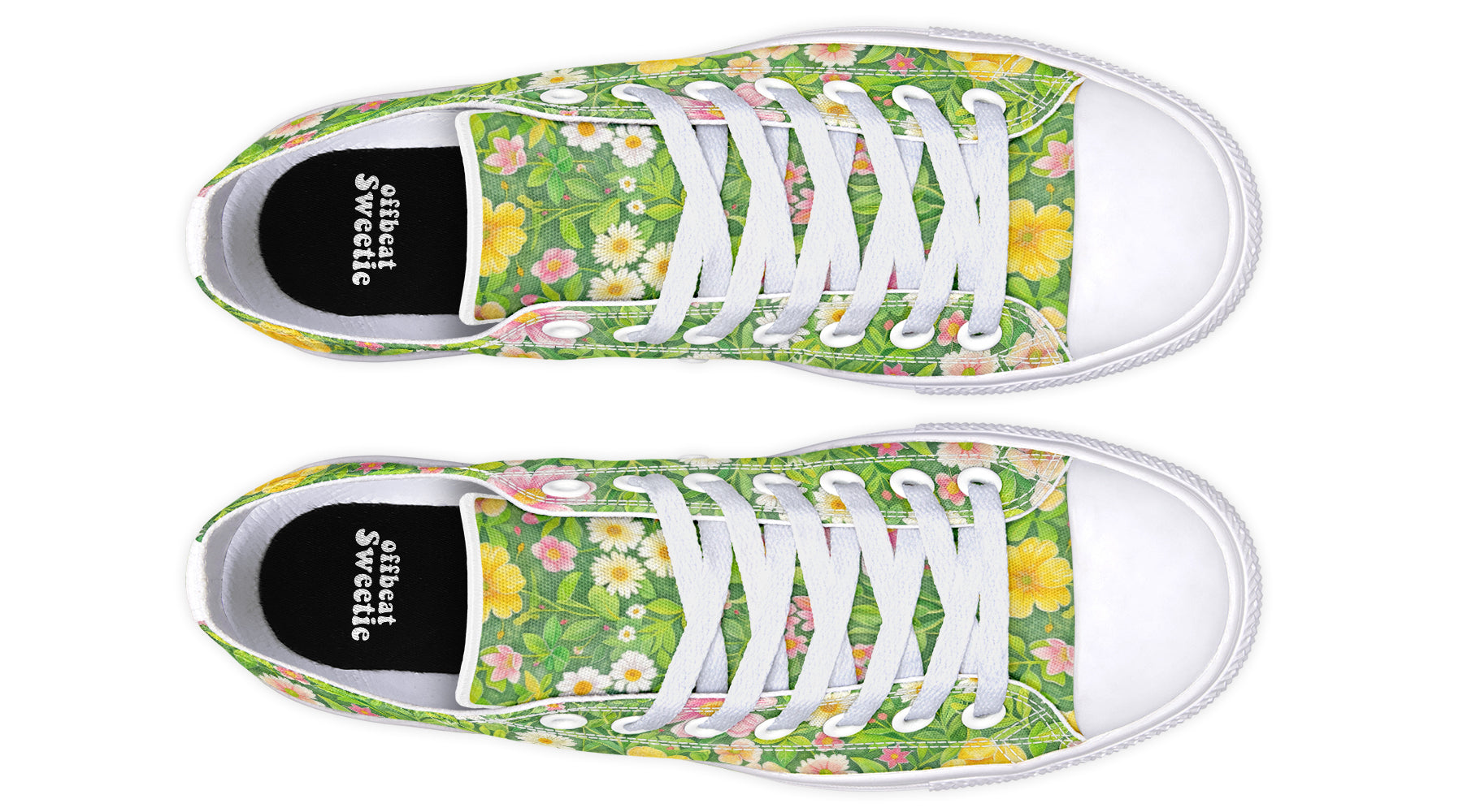 Wildflowers Low Tops (Wide)