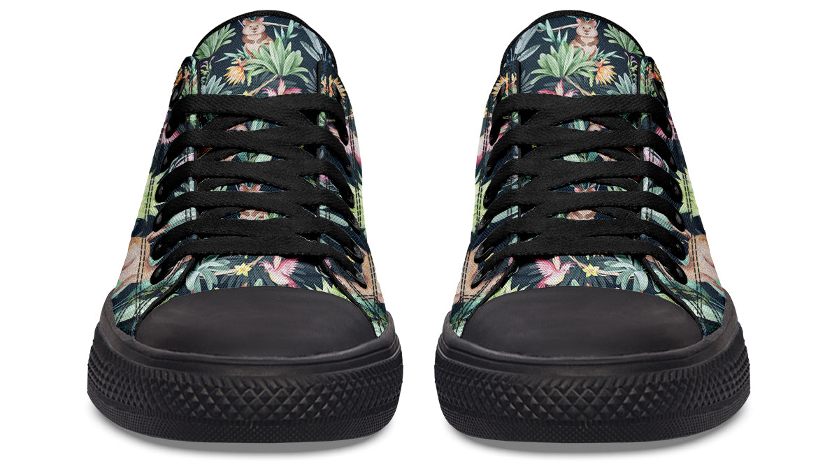 Wonderful Wildlife Low Tops - Offbeat Sweetie