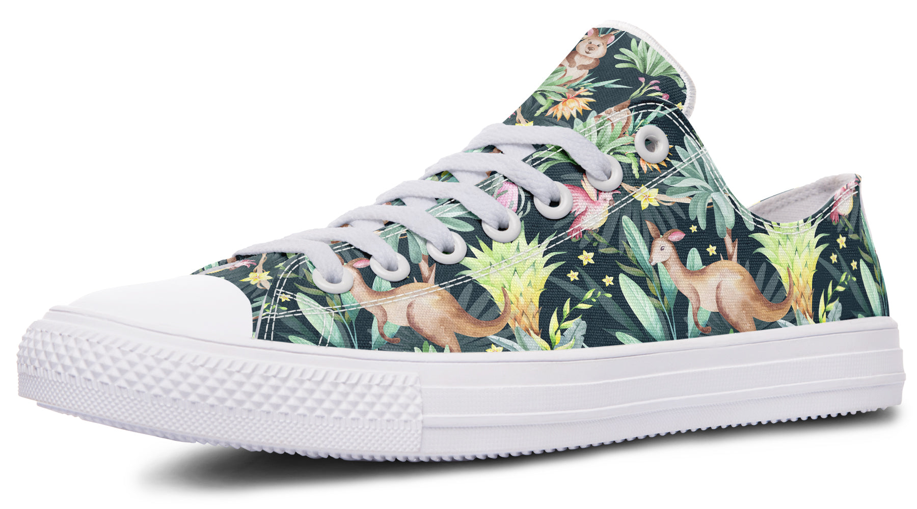 Wonderful Wildlife Low Tops - Offbeat Sweetie