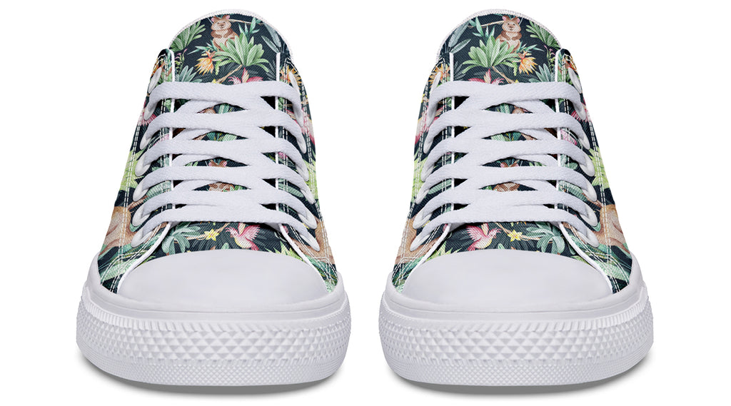 Wonderful Wildlife Low Tops - Offbeat Sweetie