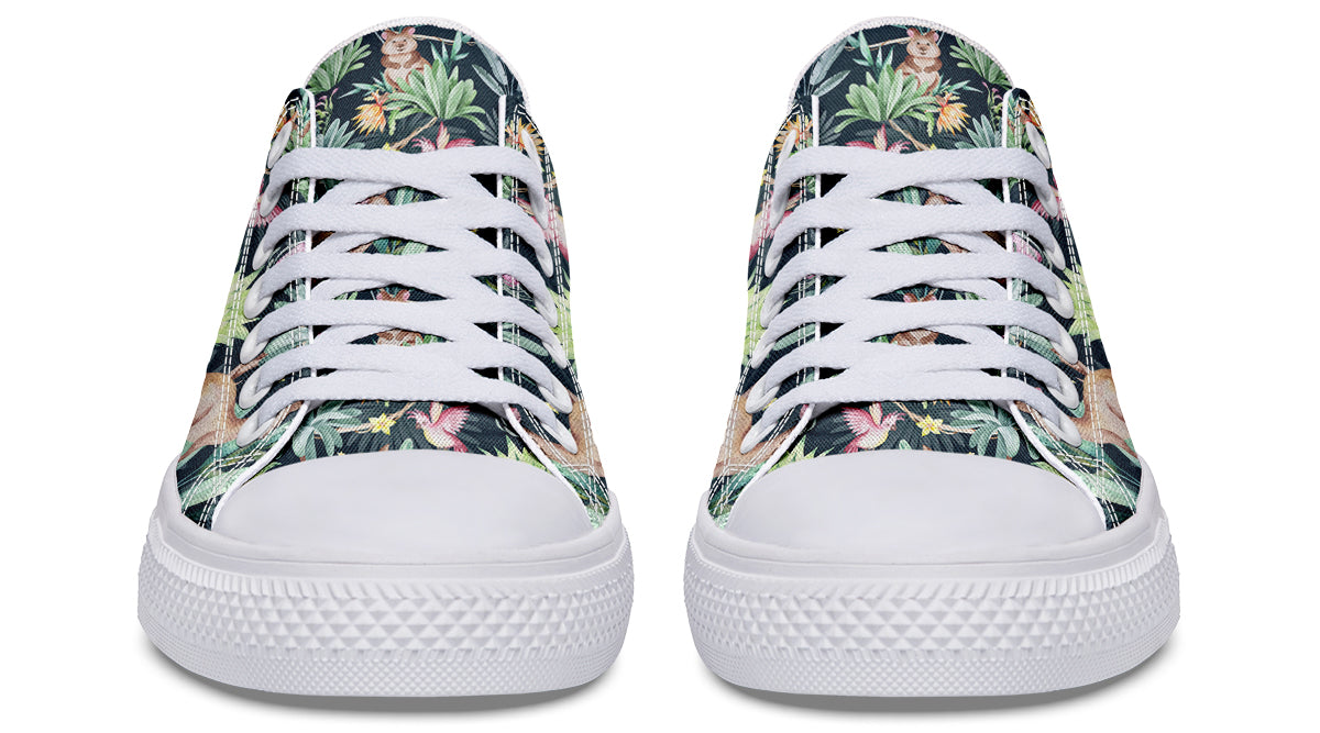 Wonderful Wildlife Low Tops - Offbeat Sweetie